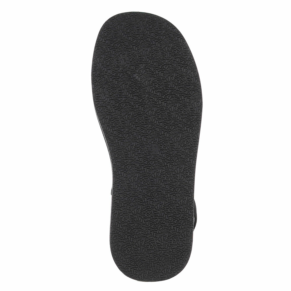 Sandale platforma - negru dama