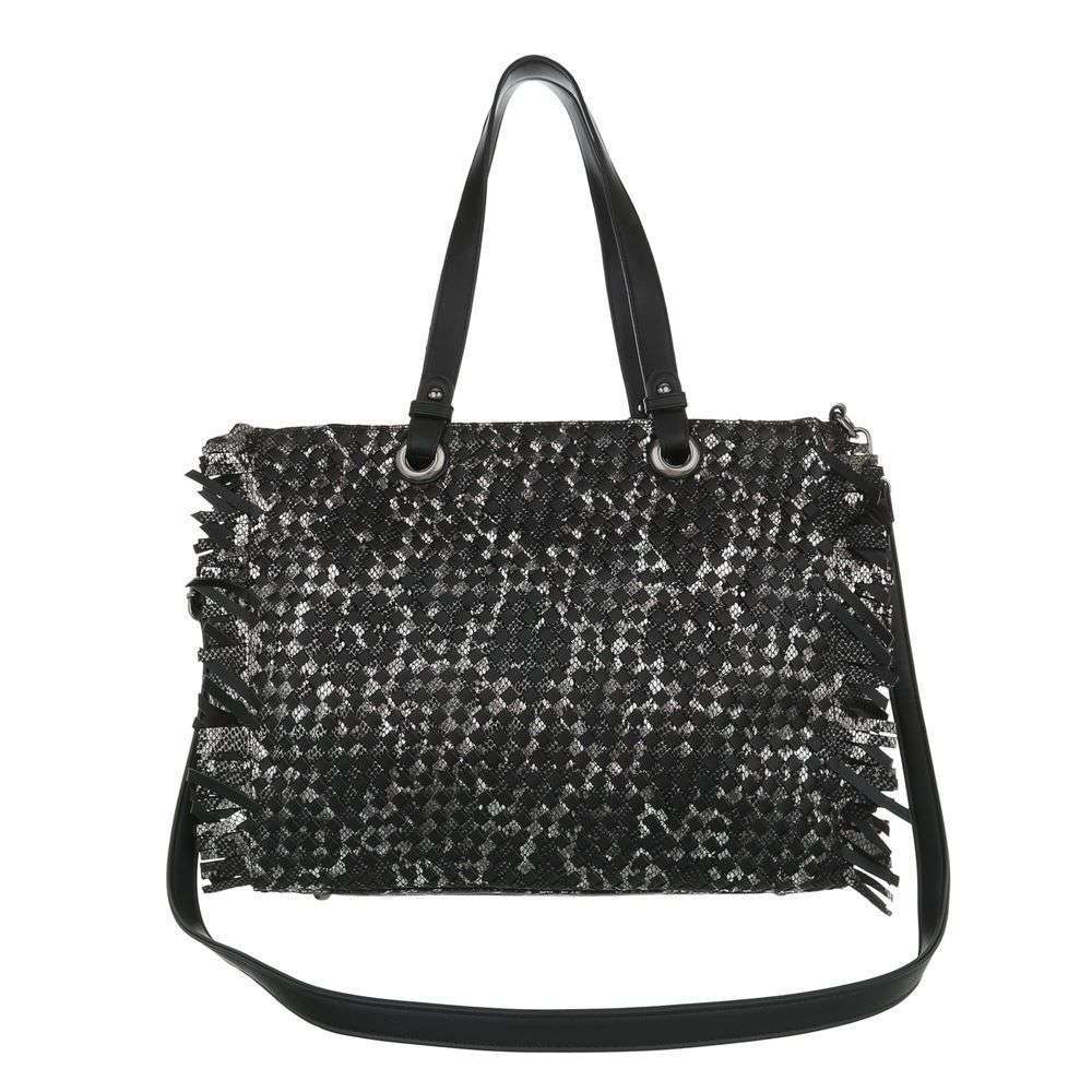 Geanta casual shopper -negru dama