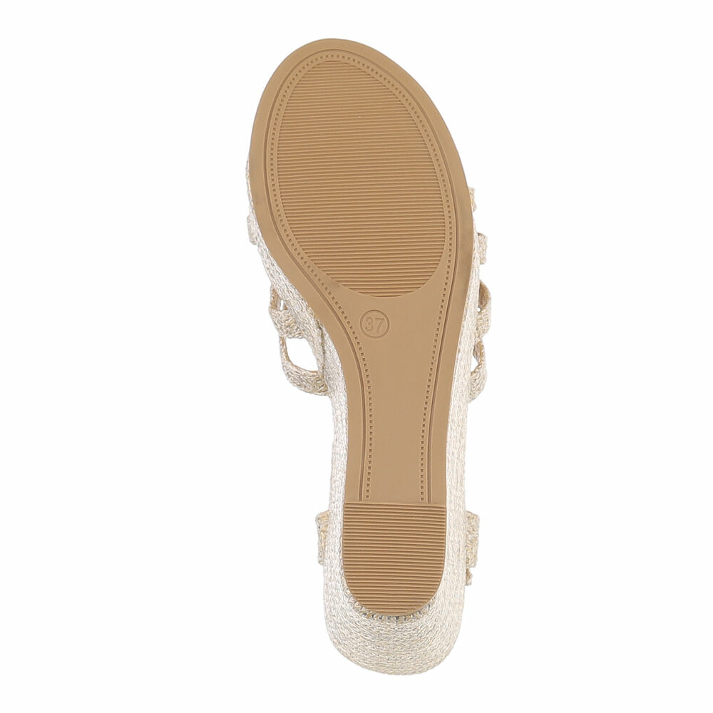 Sandale platforma inalta - auriu dama