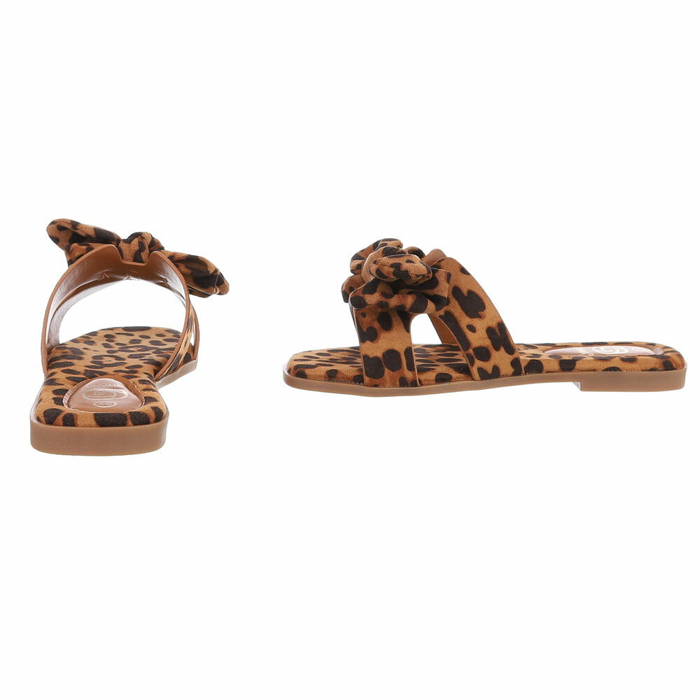 Slapi - imprimeu leopard dama