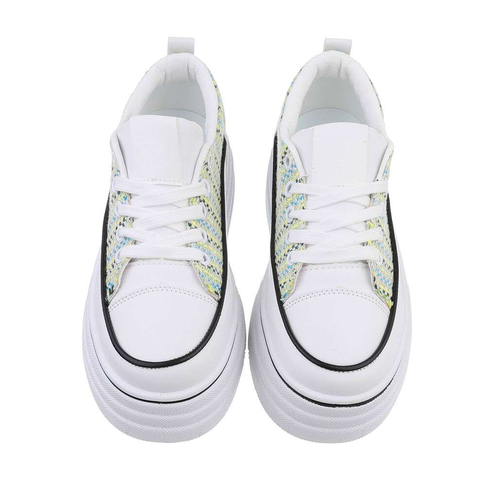 Sneakers inalti- galben dama