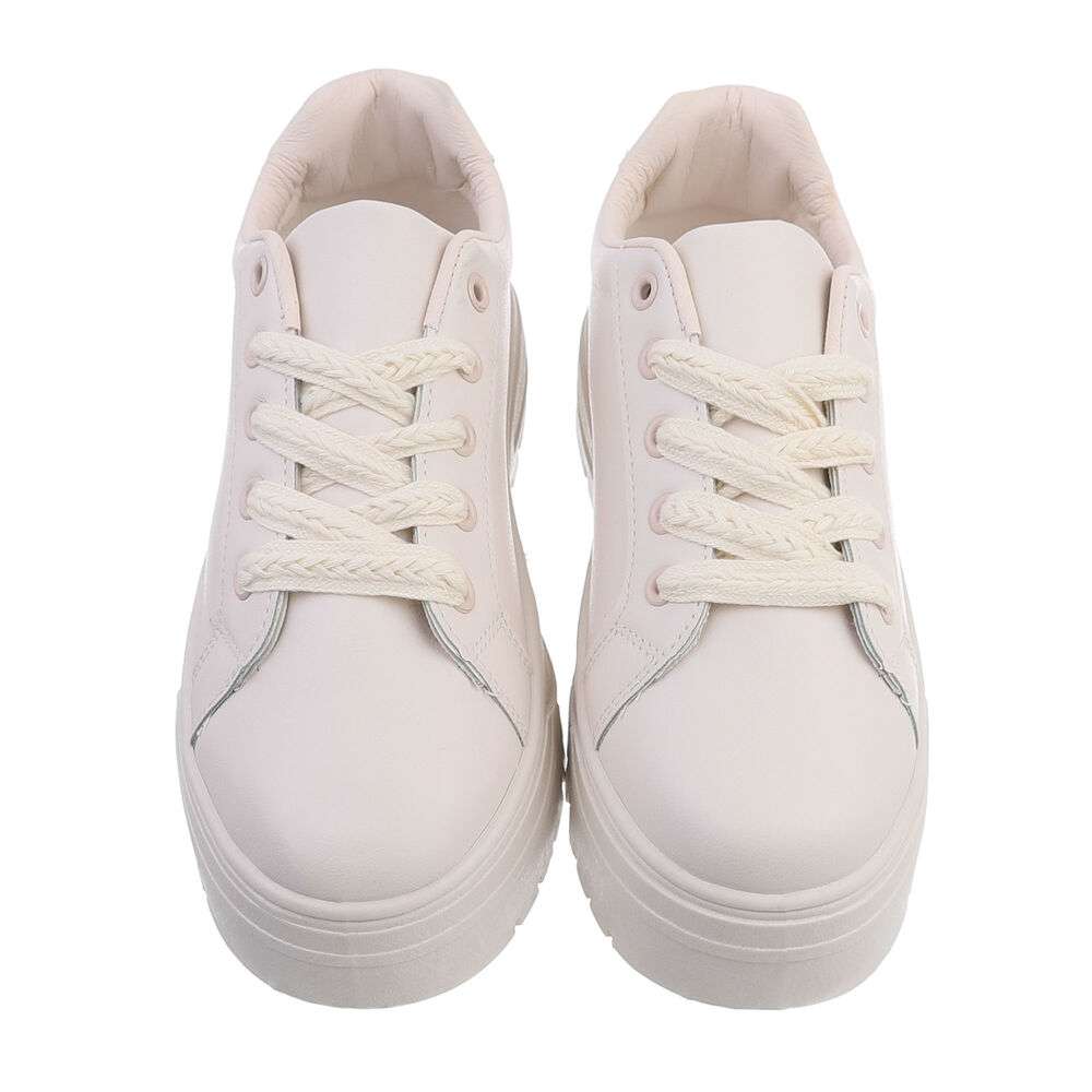 Sneakers josi - alb dama