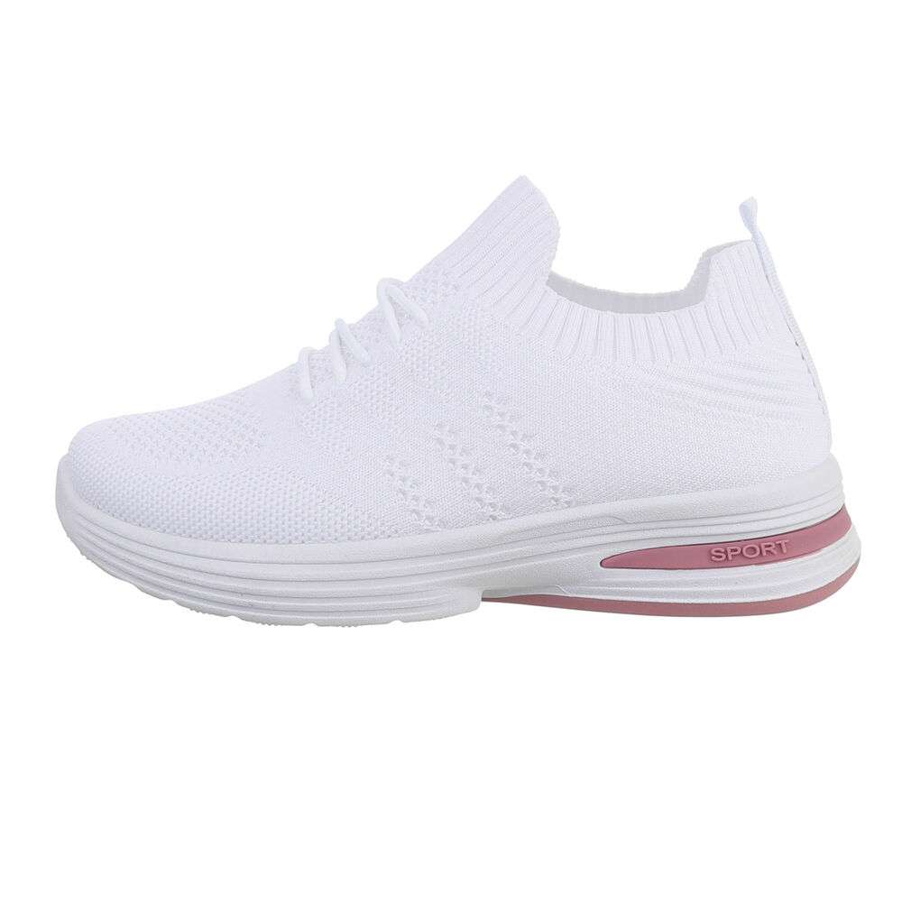 Sneakers josi - alb dama