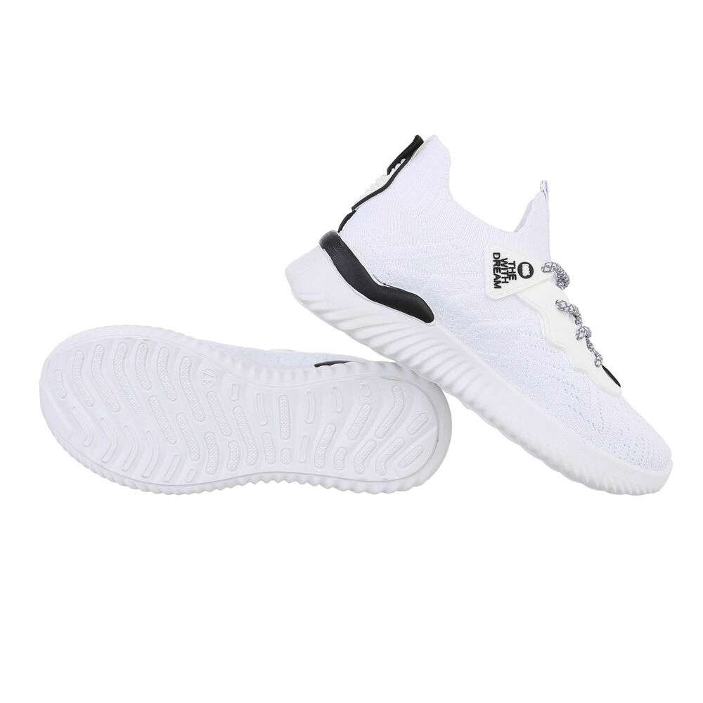 Sneakers josi - alb dama
