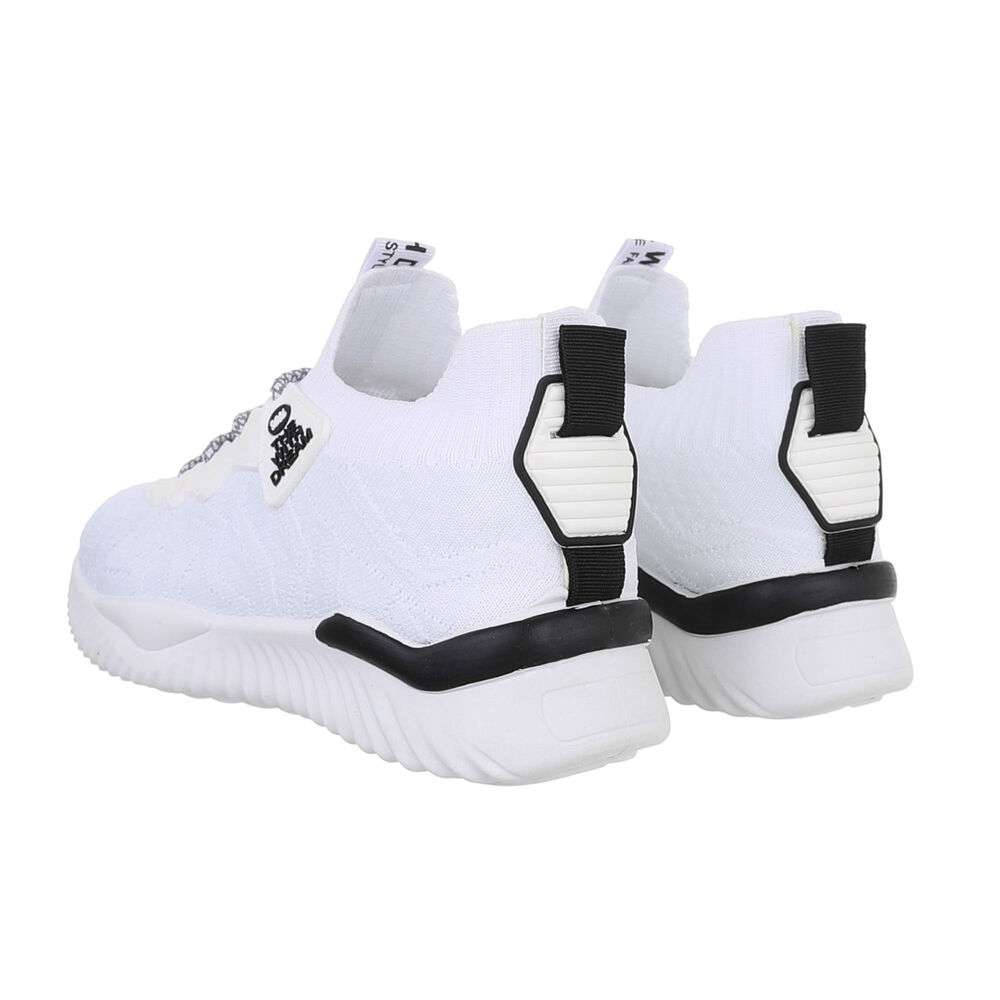 Sneakers josi - alb dama