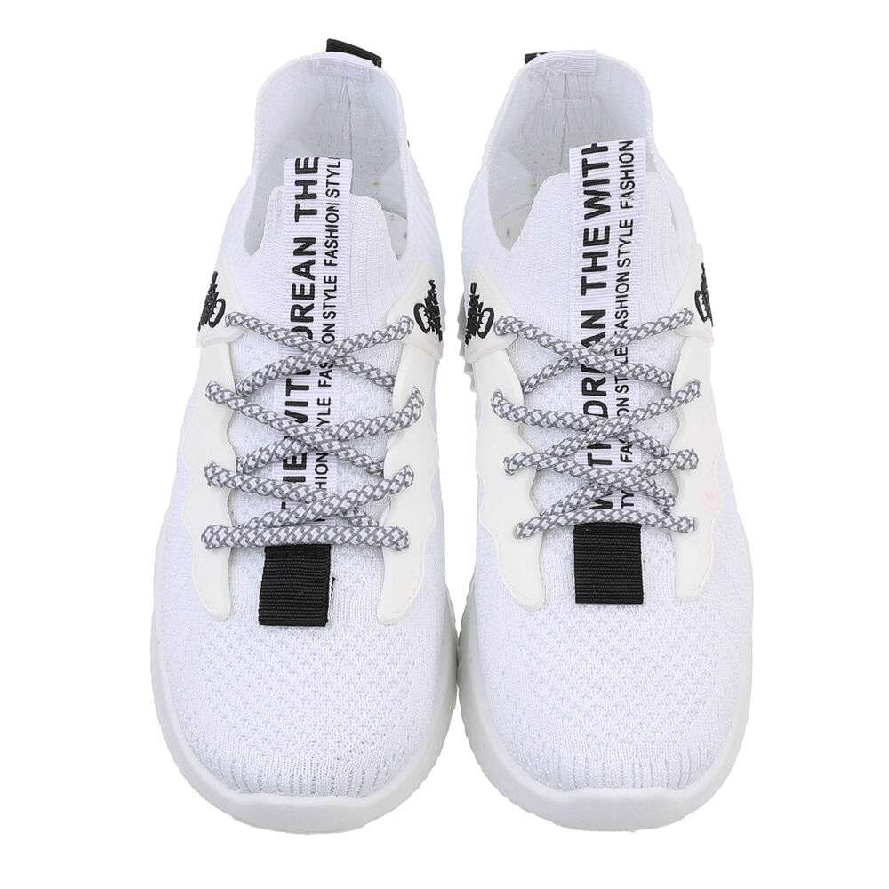 Sneakers josi - alb dama