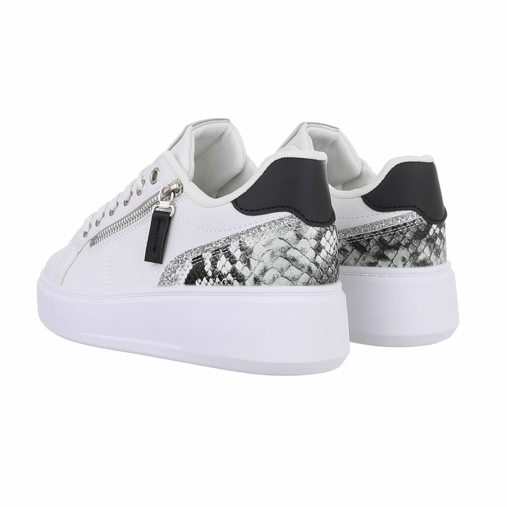 Sneakers josi - alb dama