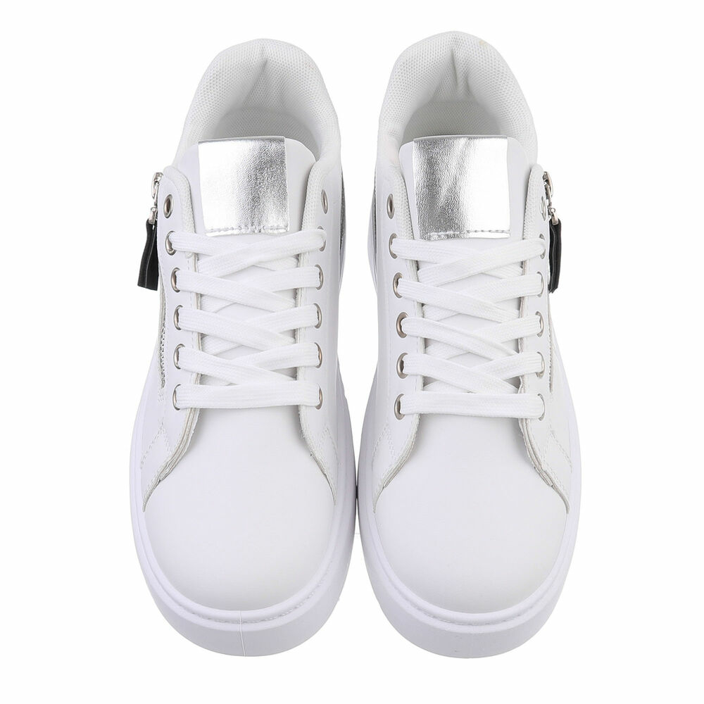 Sneakers josi - alb dama