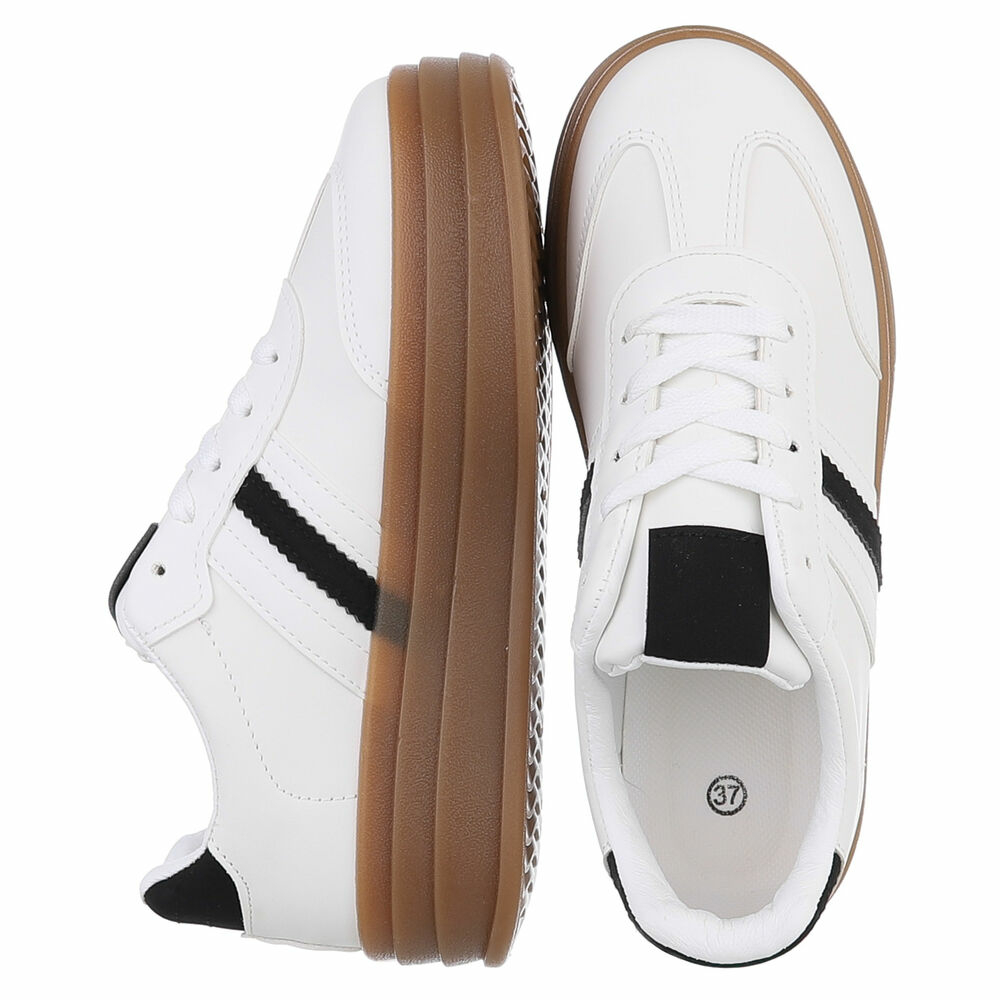 Sneakers josi - alb dama