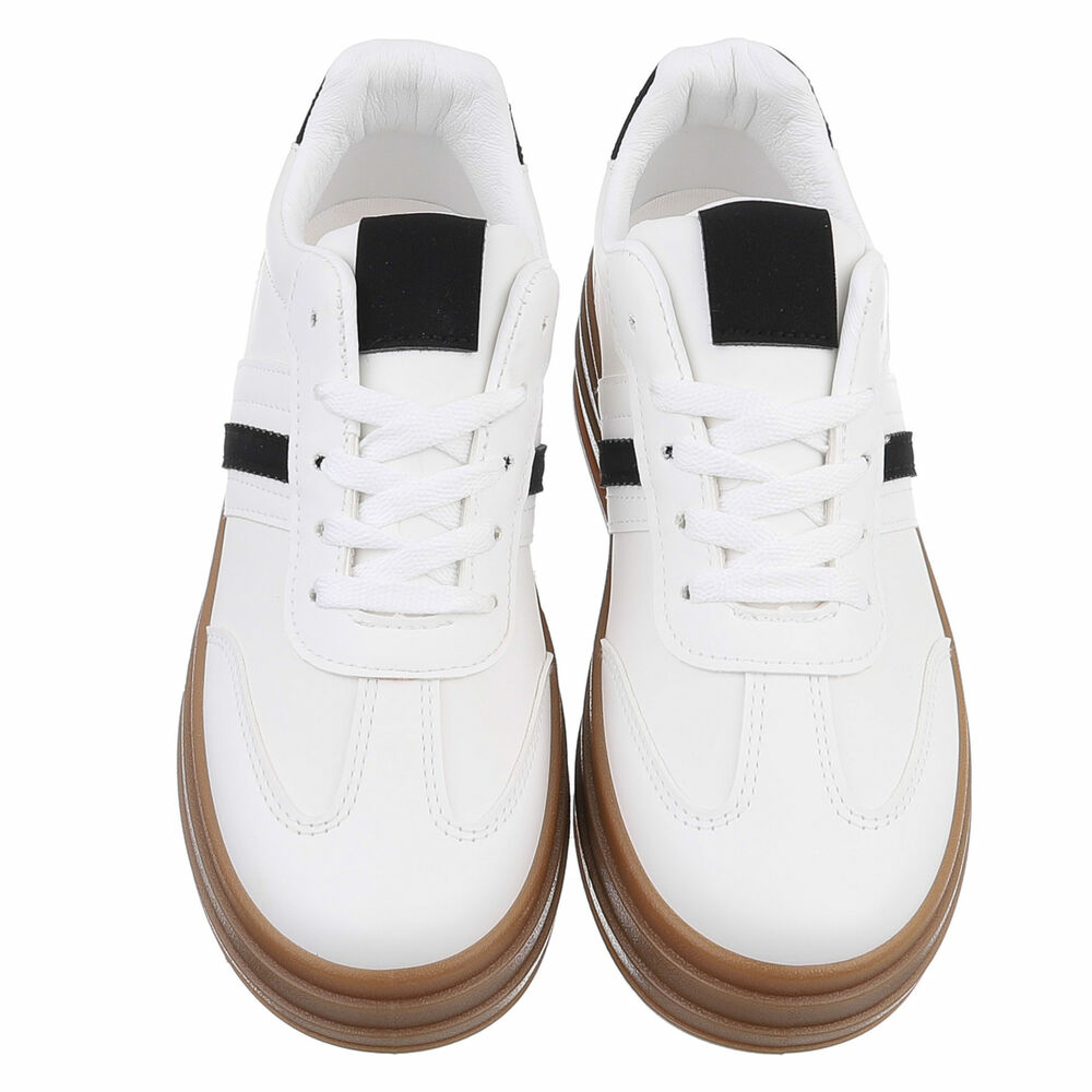 Sneakers josi - alb dama