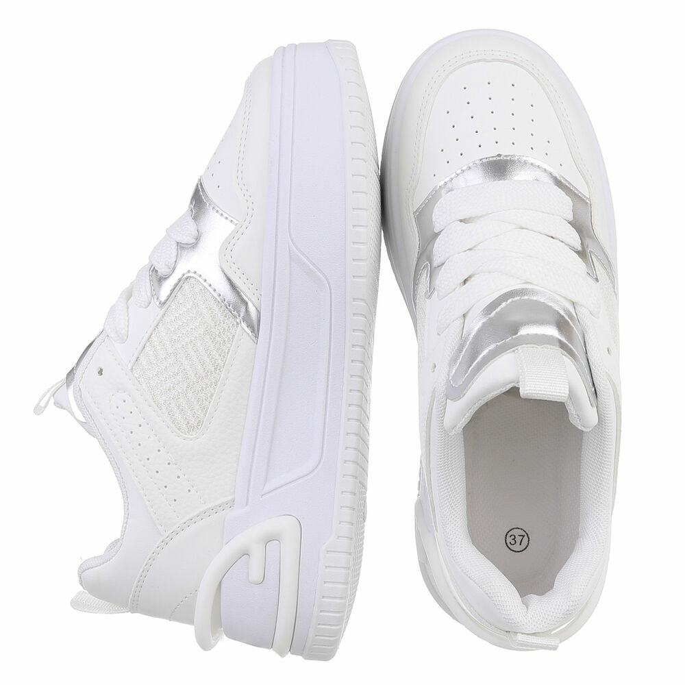 Sneakers josi - alb dama