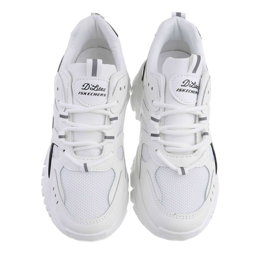 Sneakers josi - alb negru dama