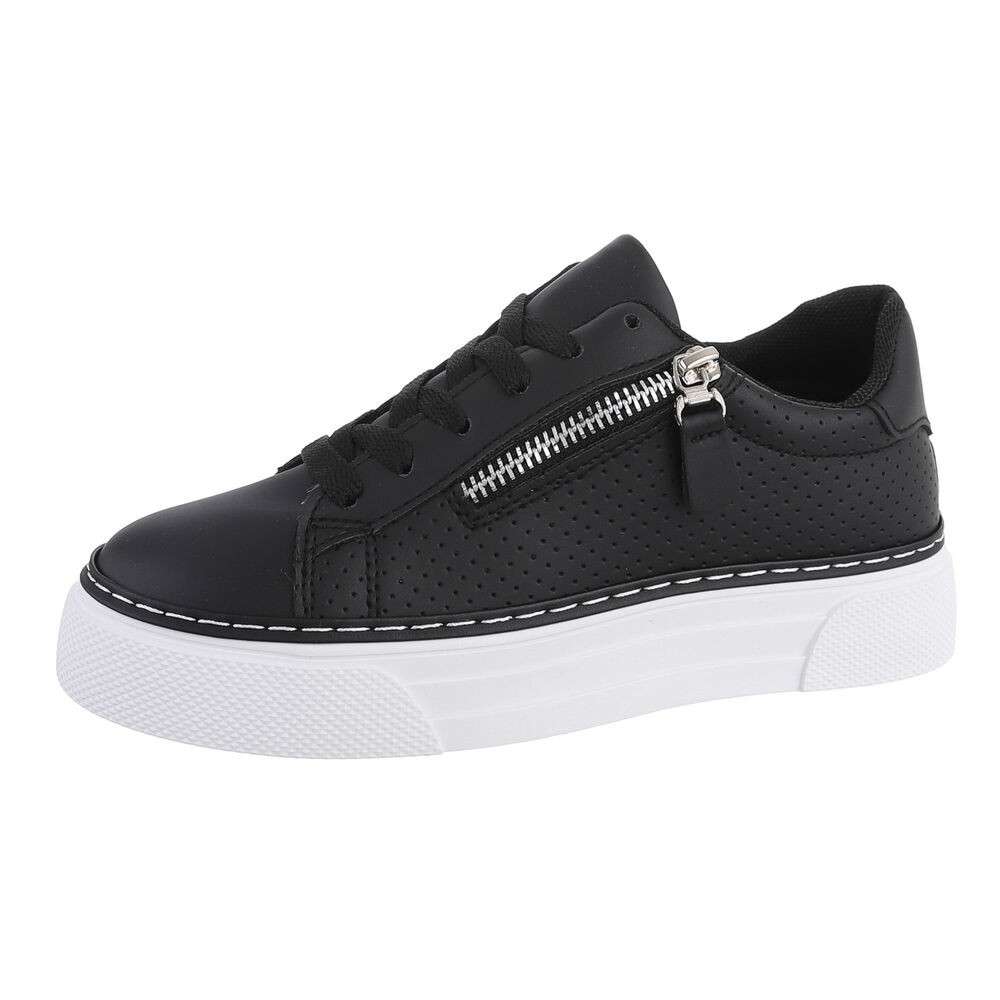 Sneakers josi - alb-negru dama