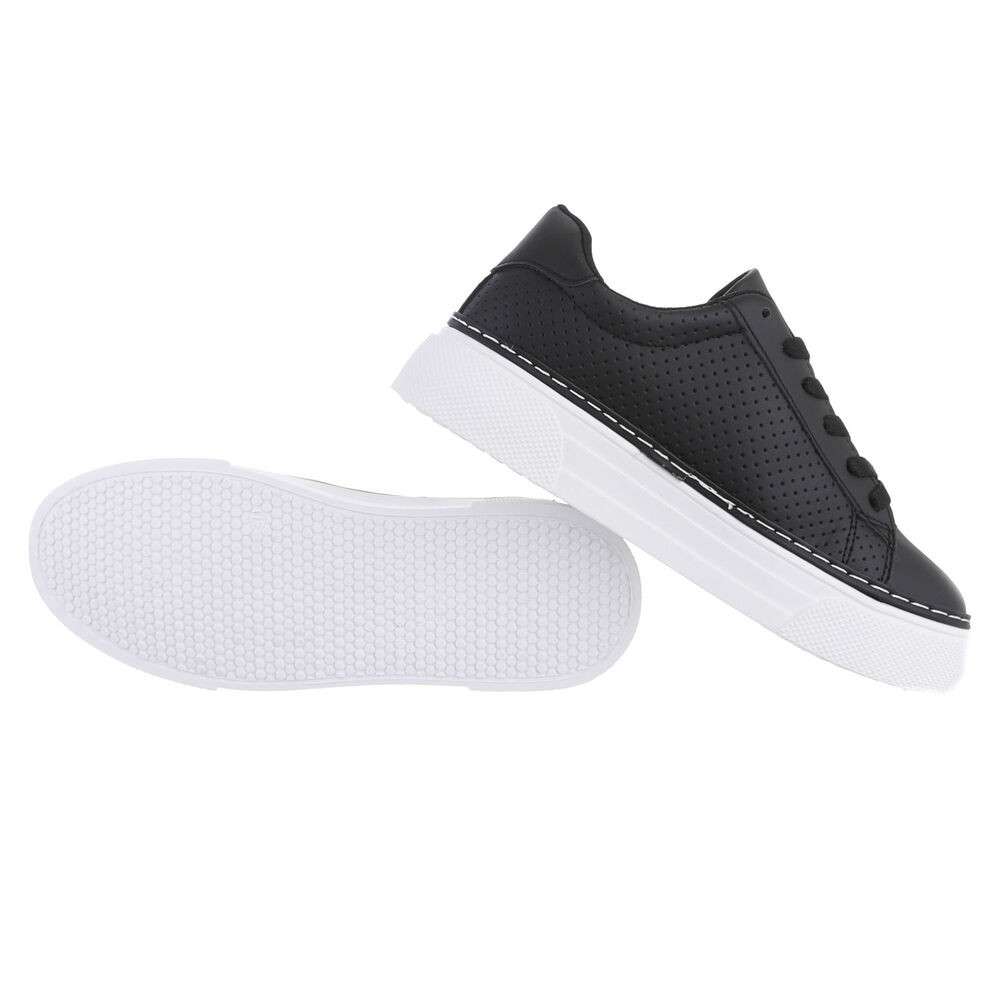 Sneakers josi - alb-negru dama