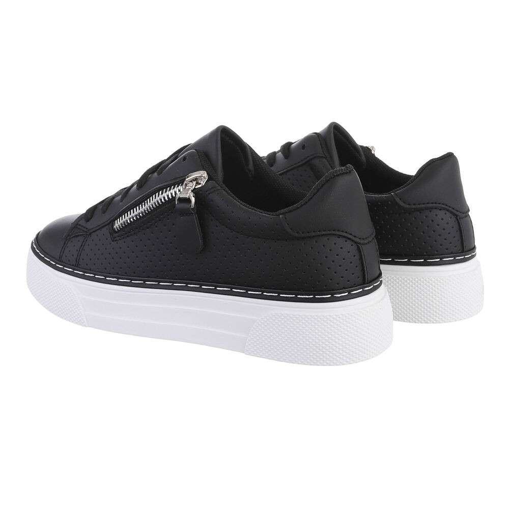 Sneakers josi - alb-negru dama
