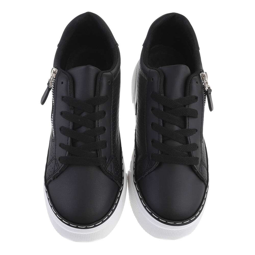 Sneakers josi - alb-negru dama