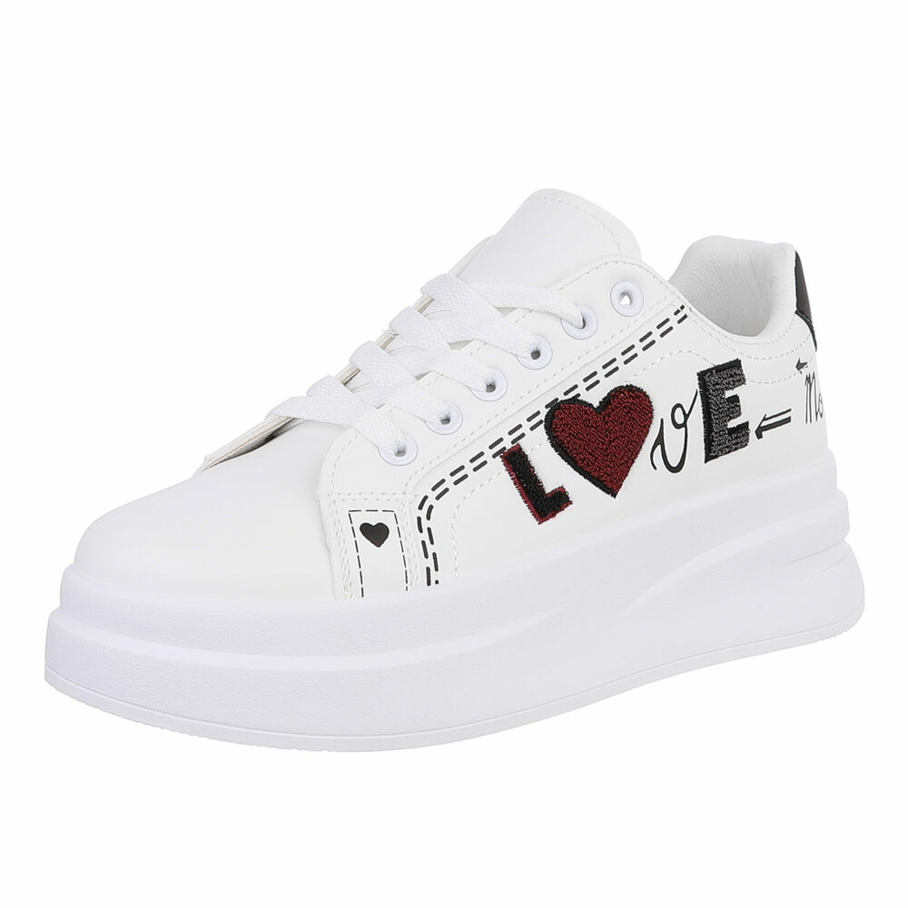 Sneakers josi - alb negru dama