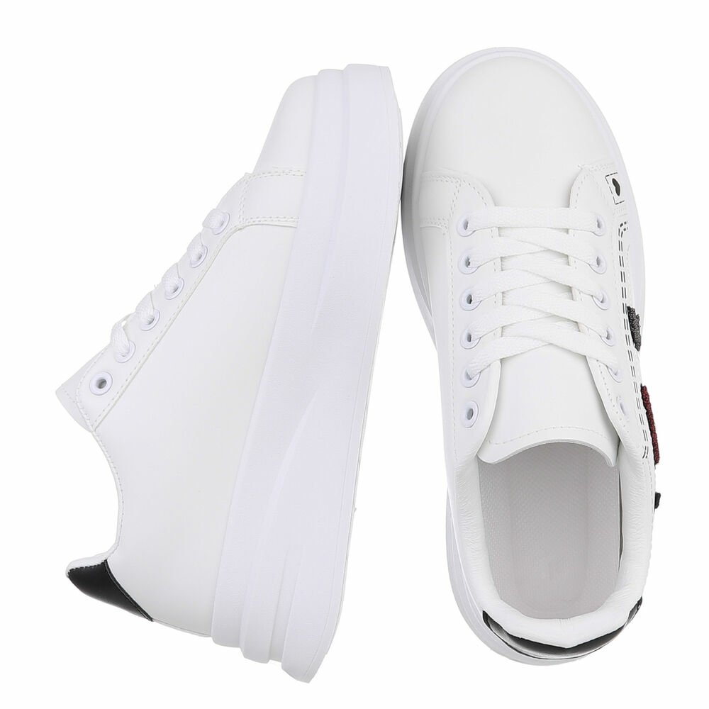 Sneakers josi - alb negru dama