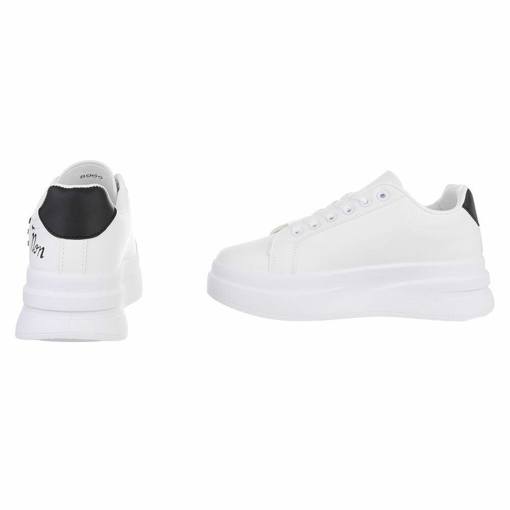 Sneakers josi - alb negru dama