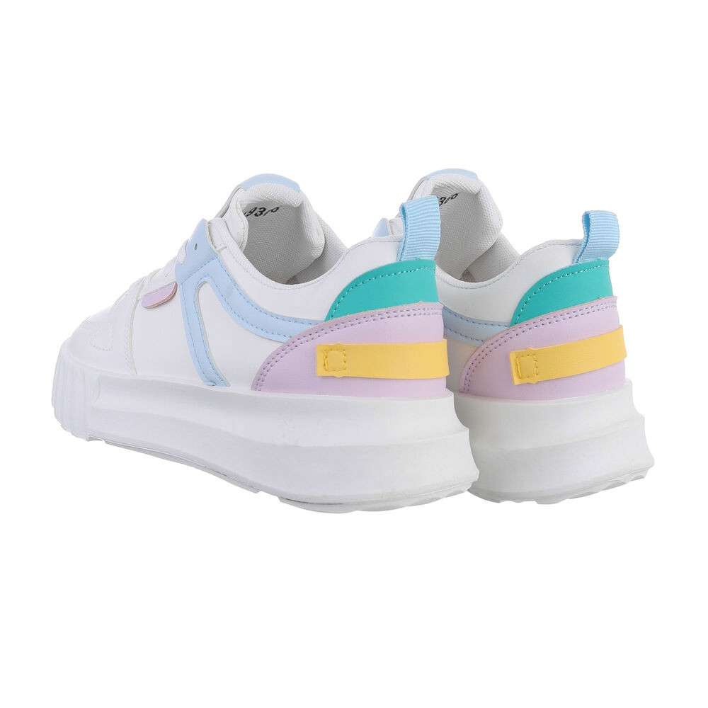 Sneakers josi - albastru alb dama