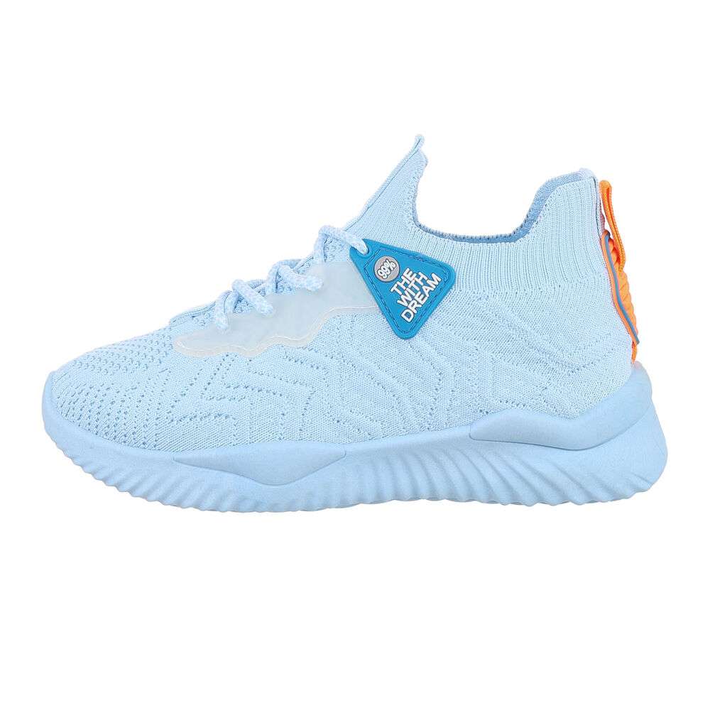 Sneakers colorati - albastru dama