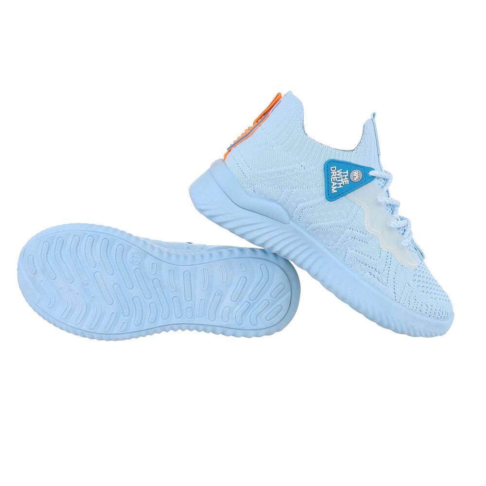 Sneakers colorati - albastru dama