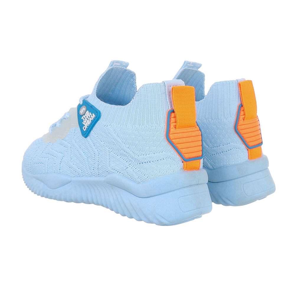 Sneakers colorati - albastru dama