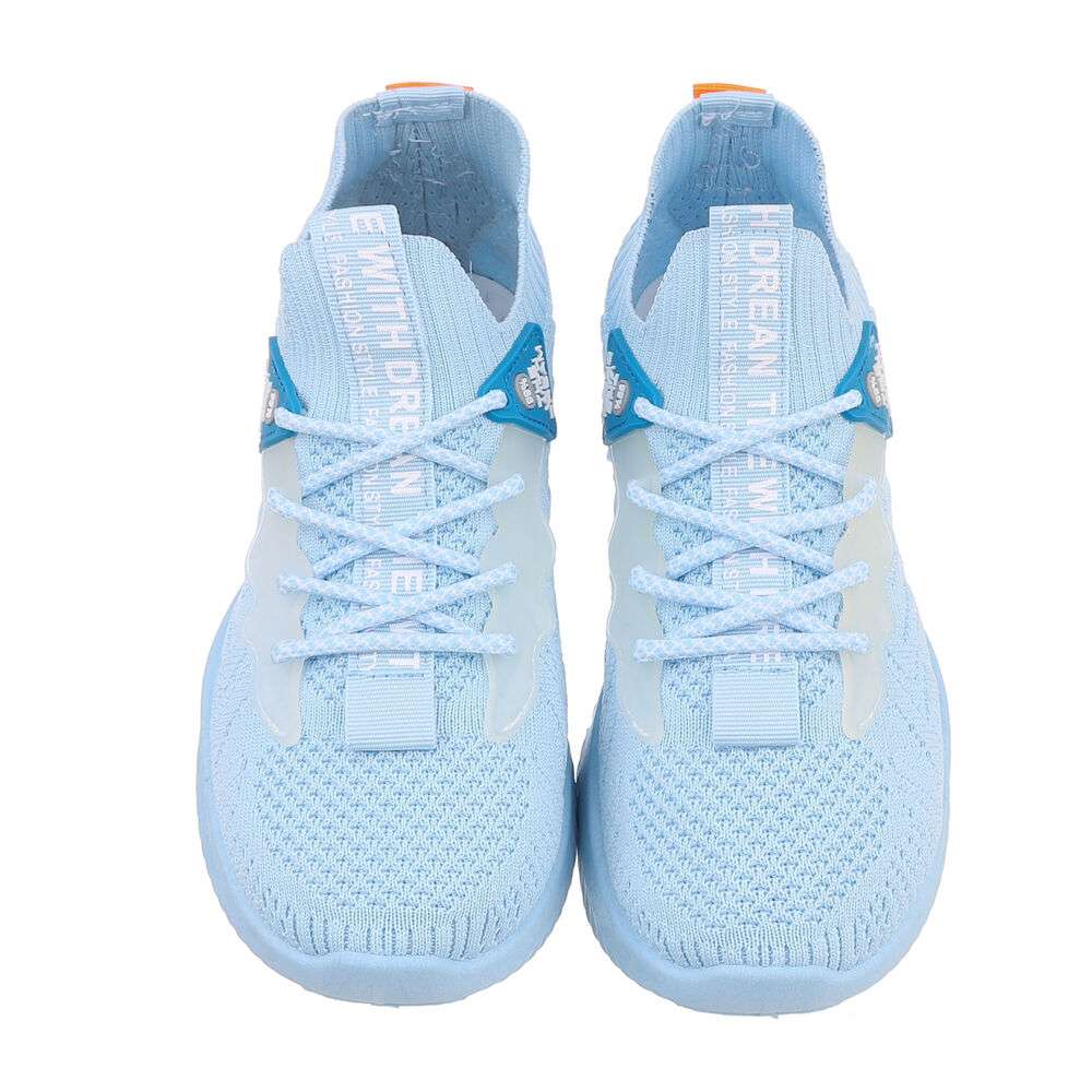 Sneakers colorati - albastru dama