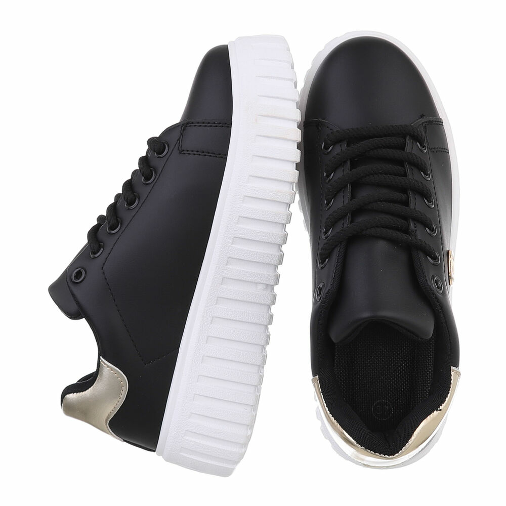 Sneakers josi - blkgold dama