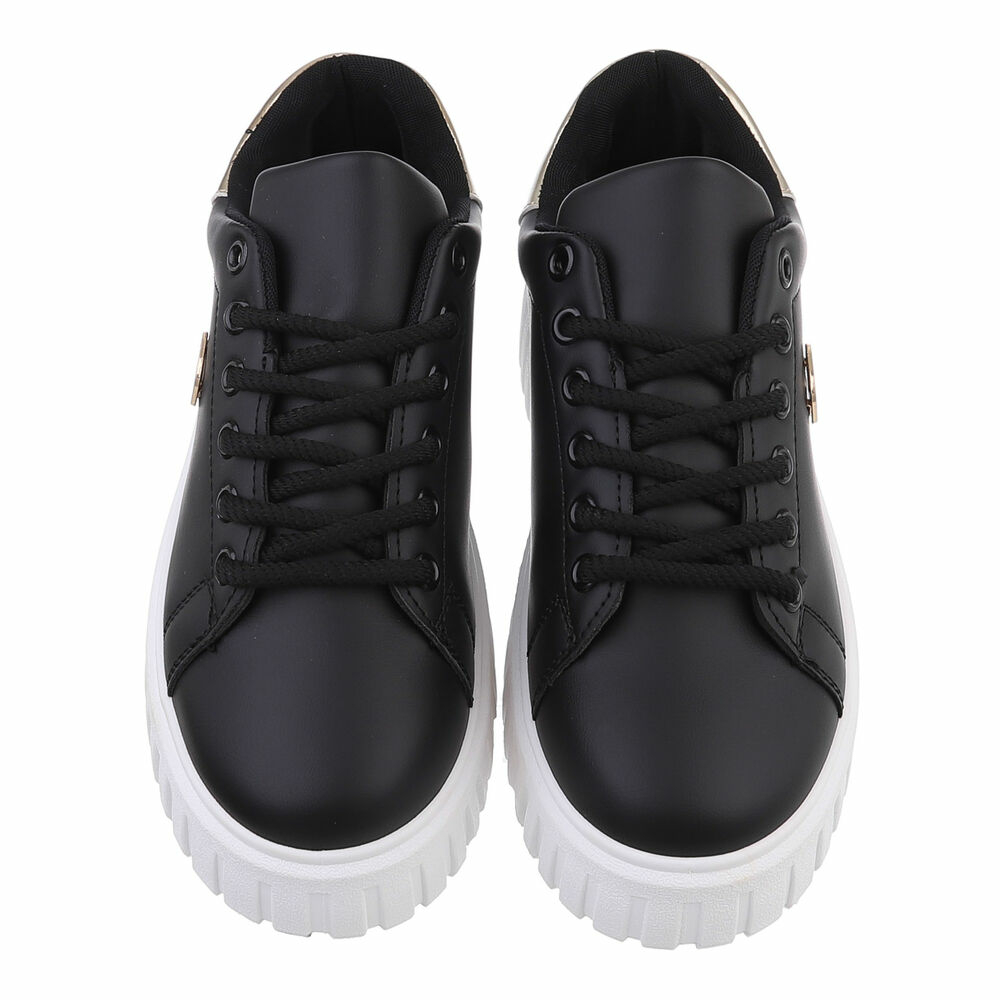 Sneakers josi - blkgold dama