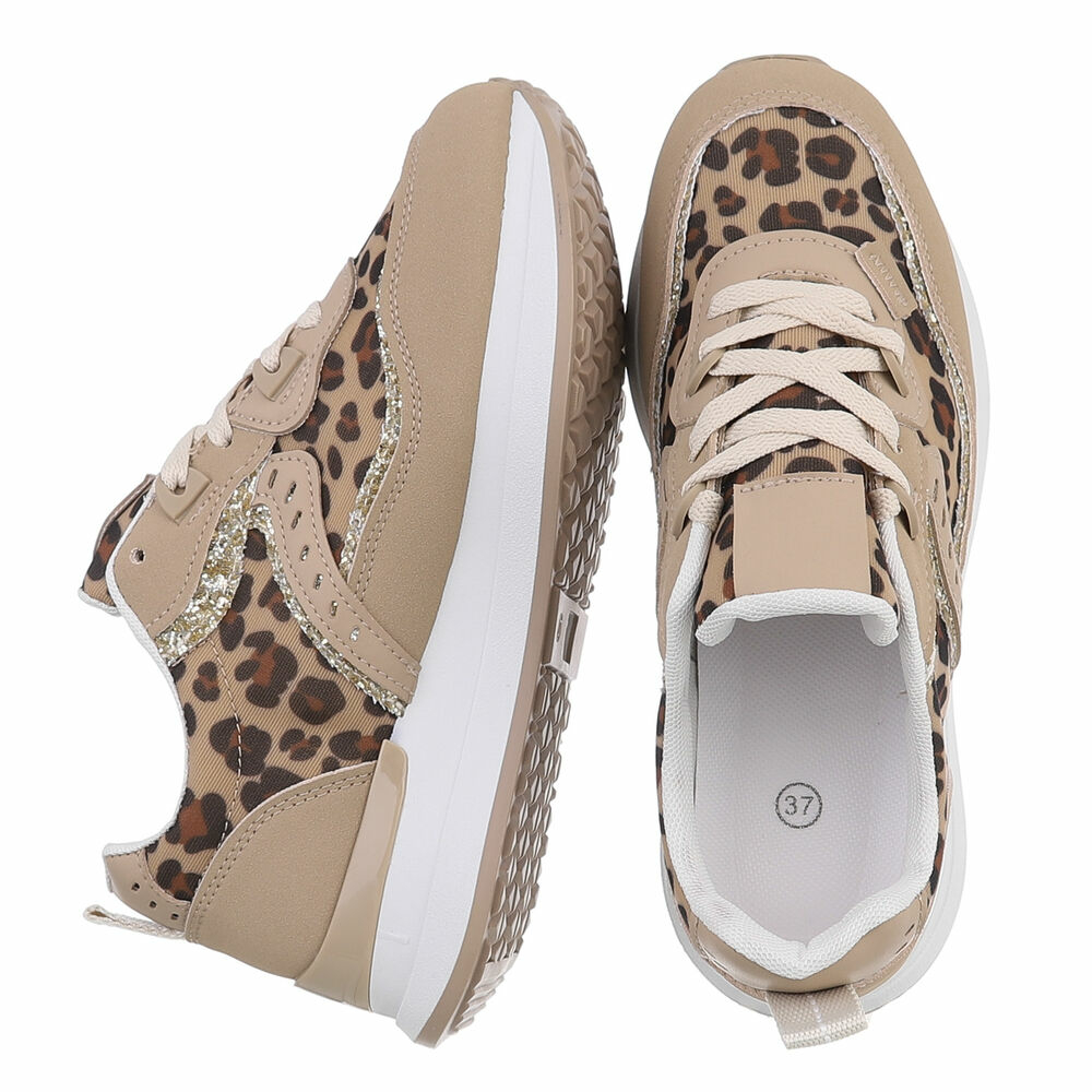 Sneakers josi - imprimeu leopard dama