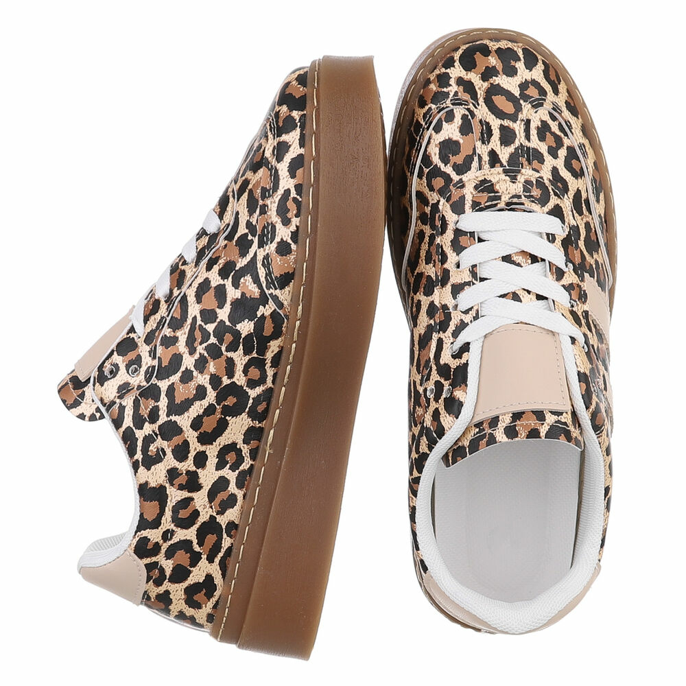 Sneakers josi - imprimeu leopard dama