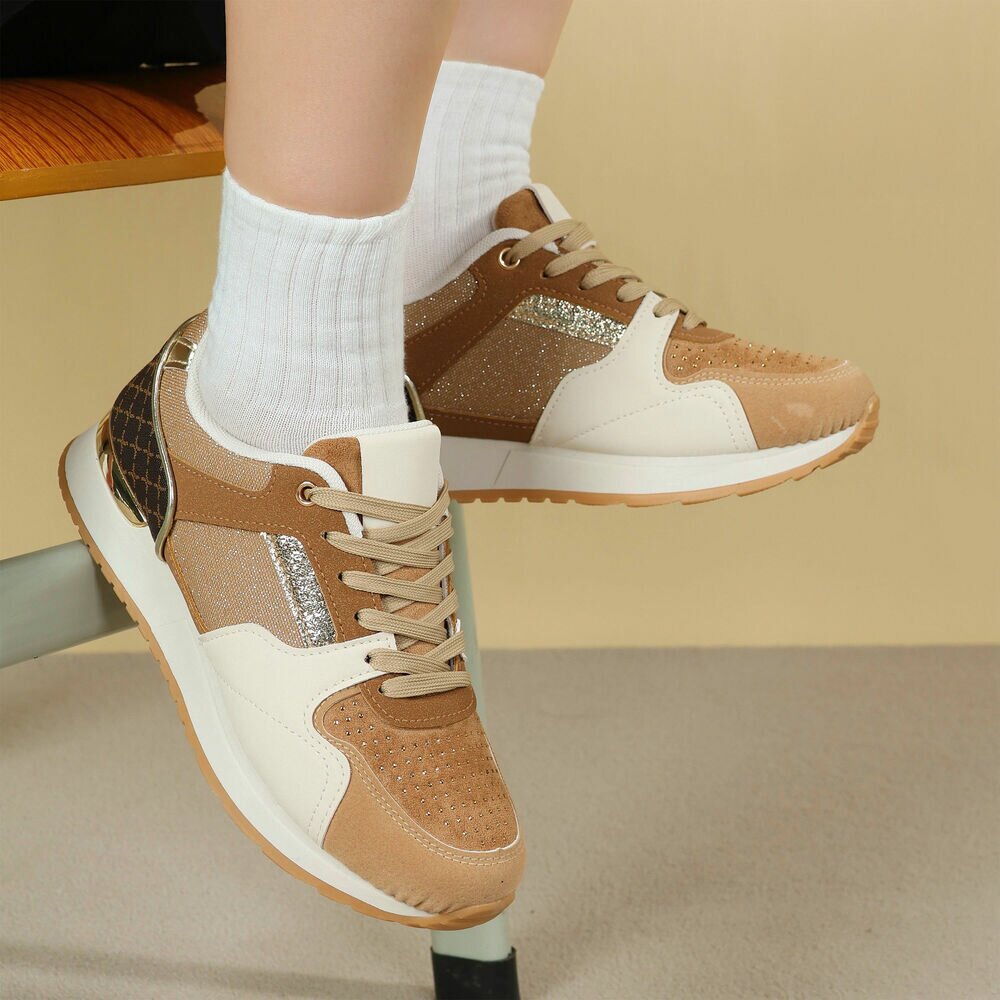Sneakers josi - kaki dama