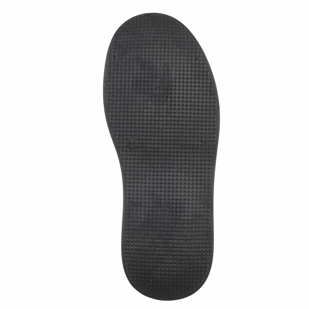 Tenisi cu broderie si platforma - negru dama