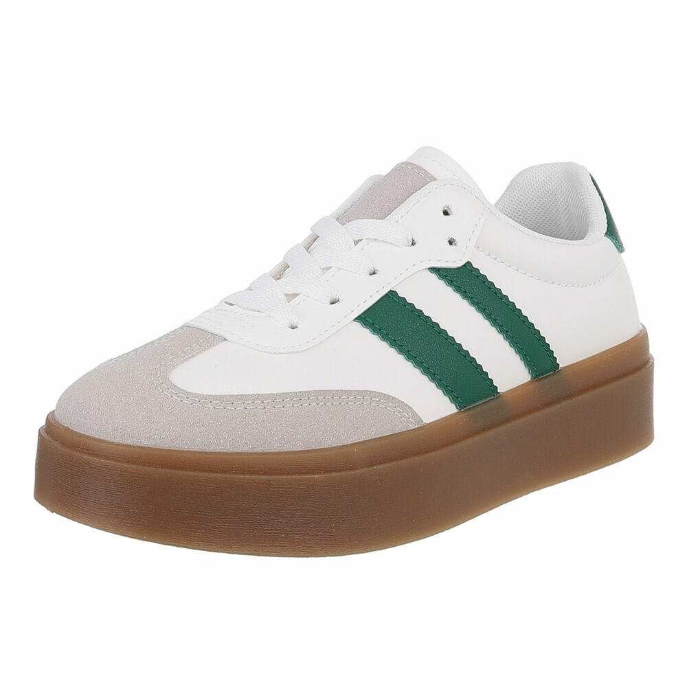 Sneakers josi - verde dama