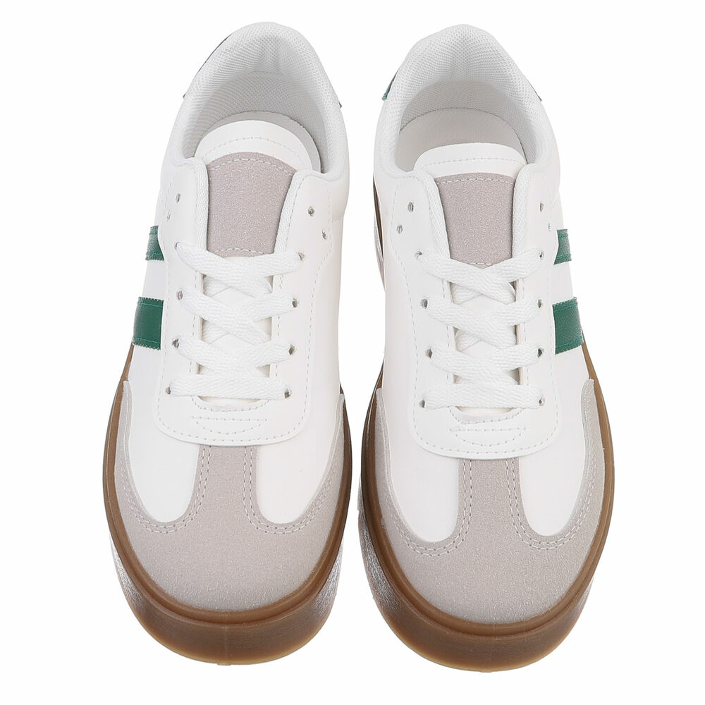 Sneakers josi - verde dama