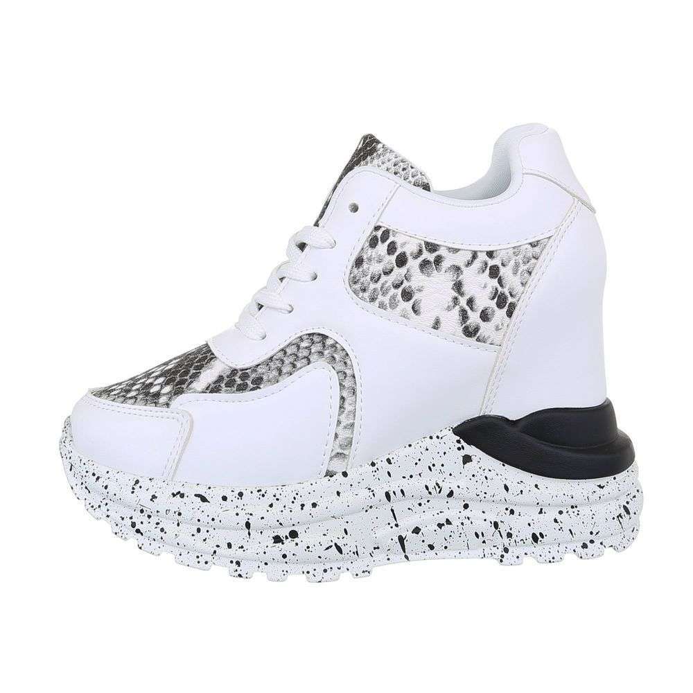 Sneakers inalti- alb dama