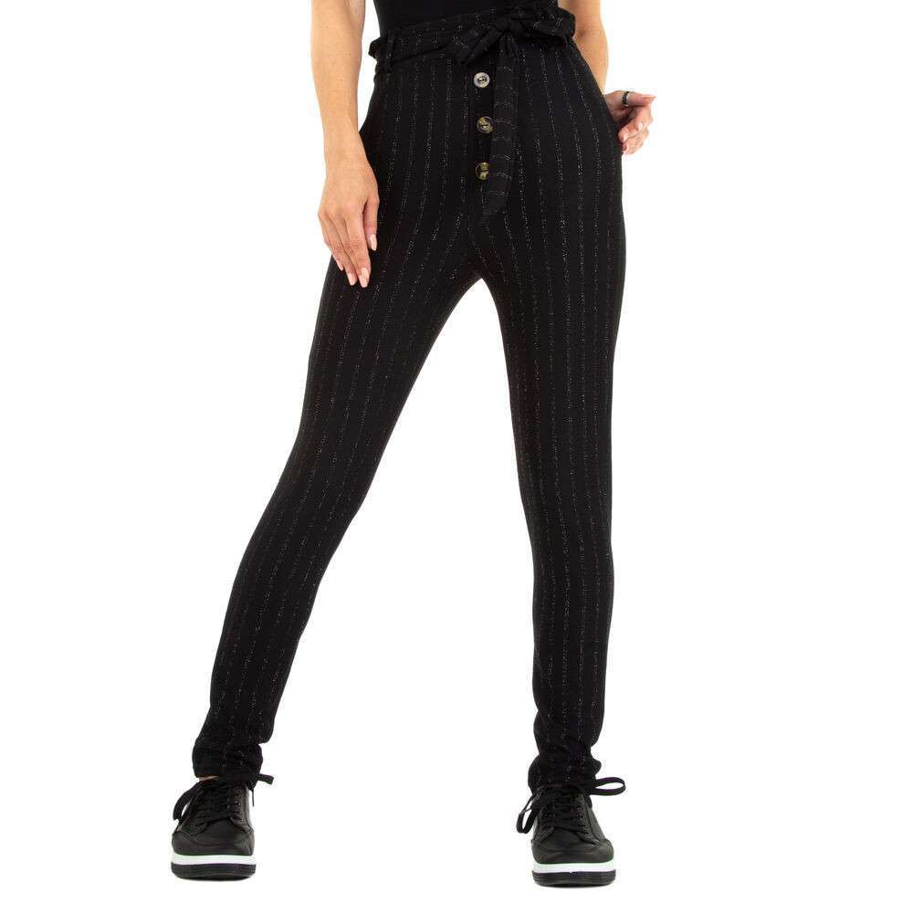 Pantaloni eleganti Fashion - negru dama