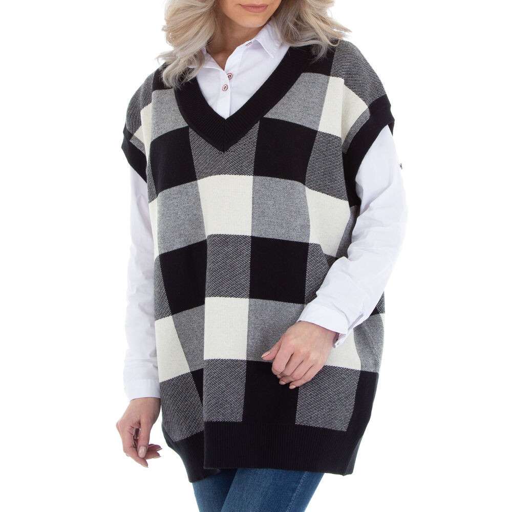 Pulover helanca - JCL negru dama