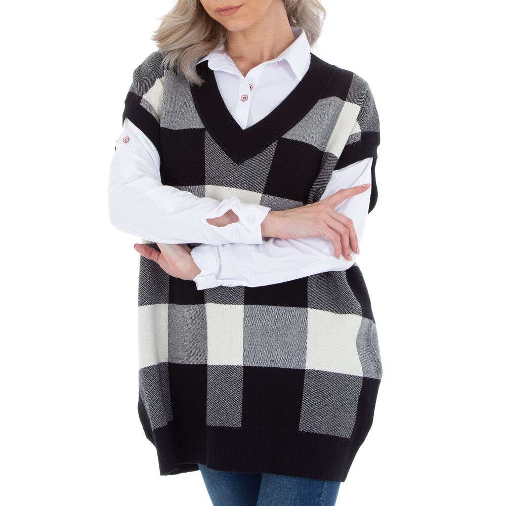 Pulover helanca - JCL negru dama