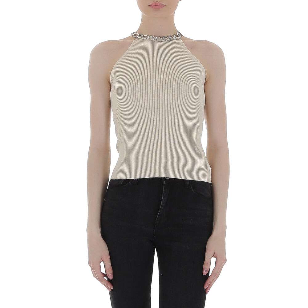 Top elegant - Emma & Ashley bej dama