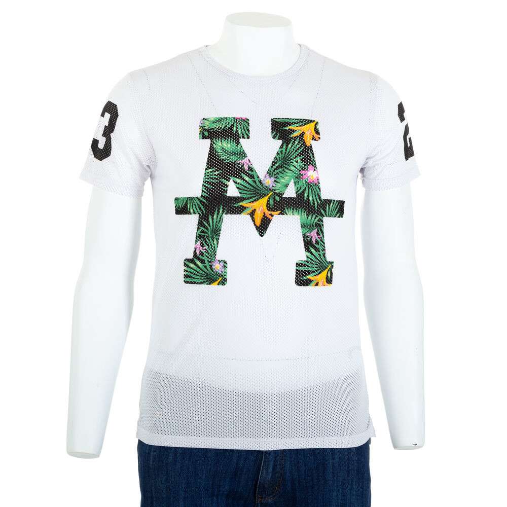 Tshirt Glo Story alb barbati