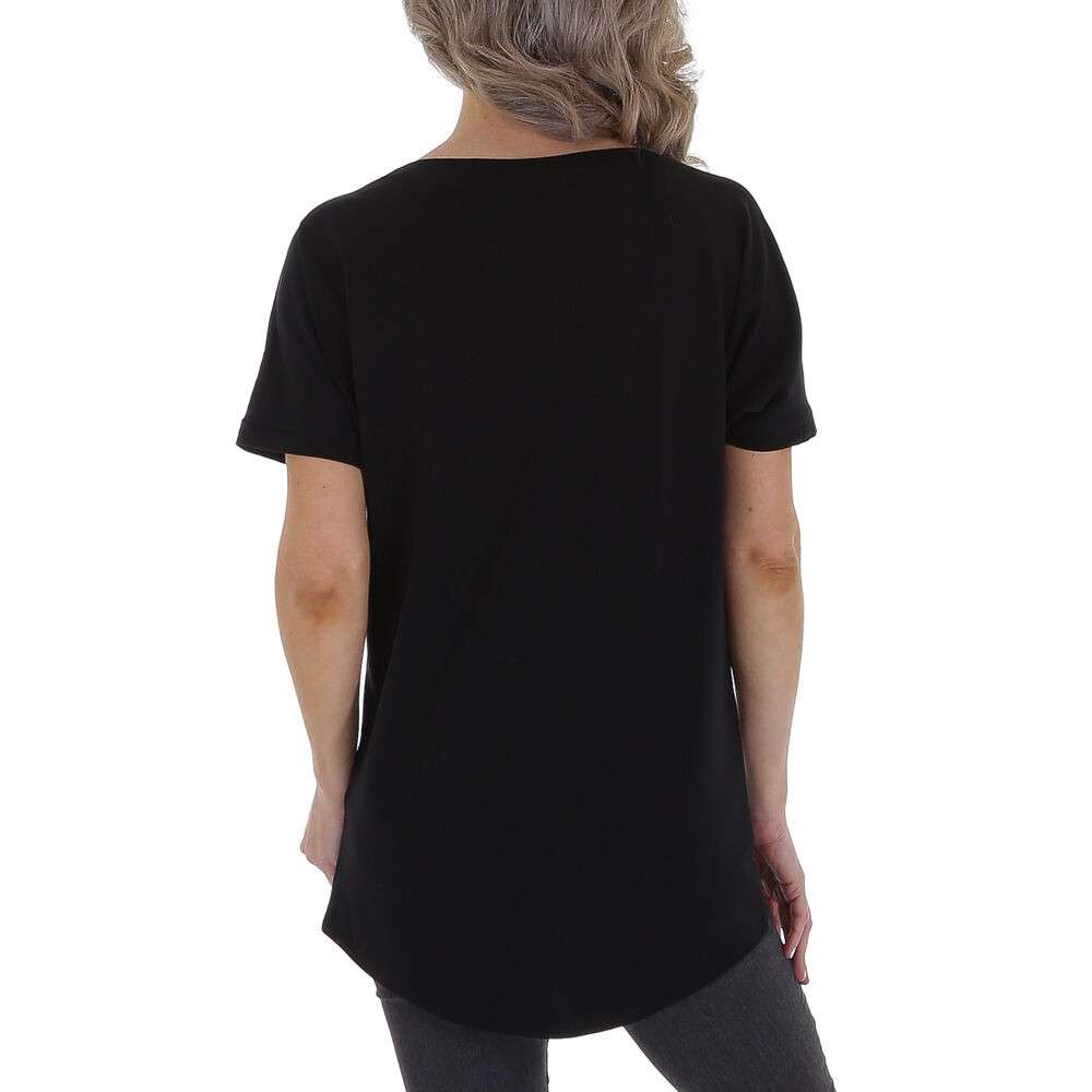 TShirt GLO STORY marime universala negru dama