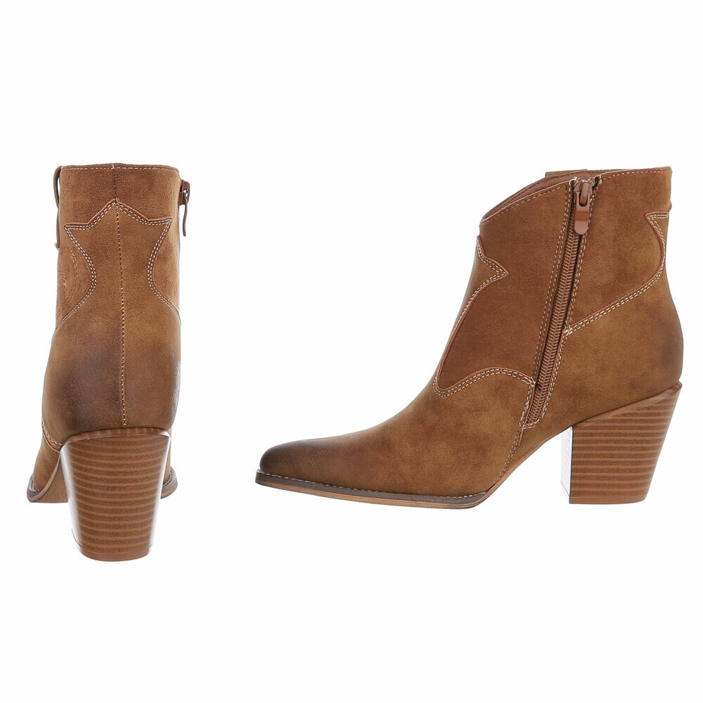 Western- & Cizme Biker - bej dama