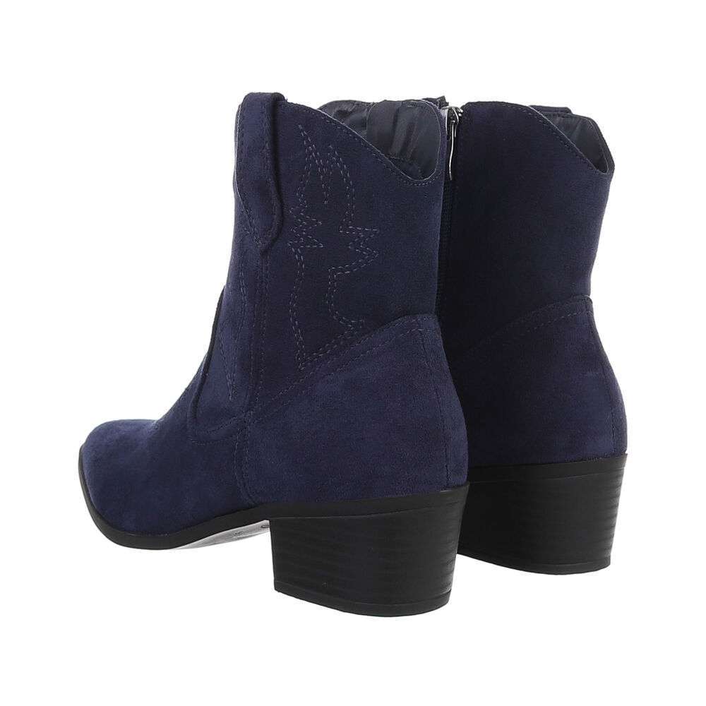 Ciocate cu toc mic - & Cizme Biker - Bule dama