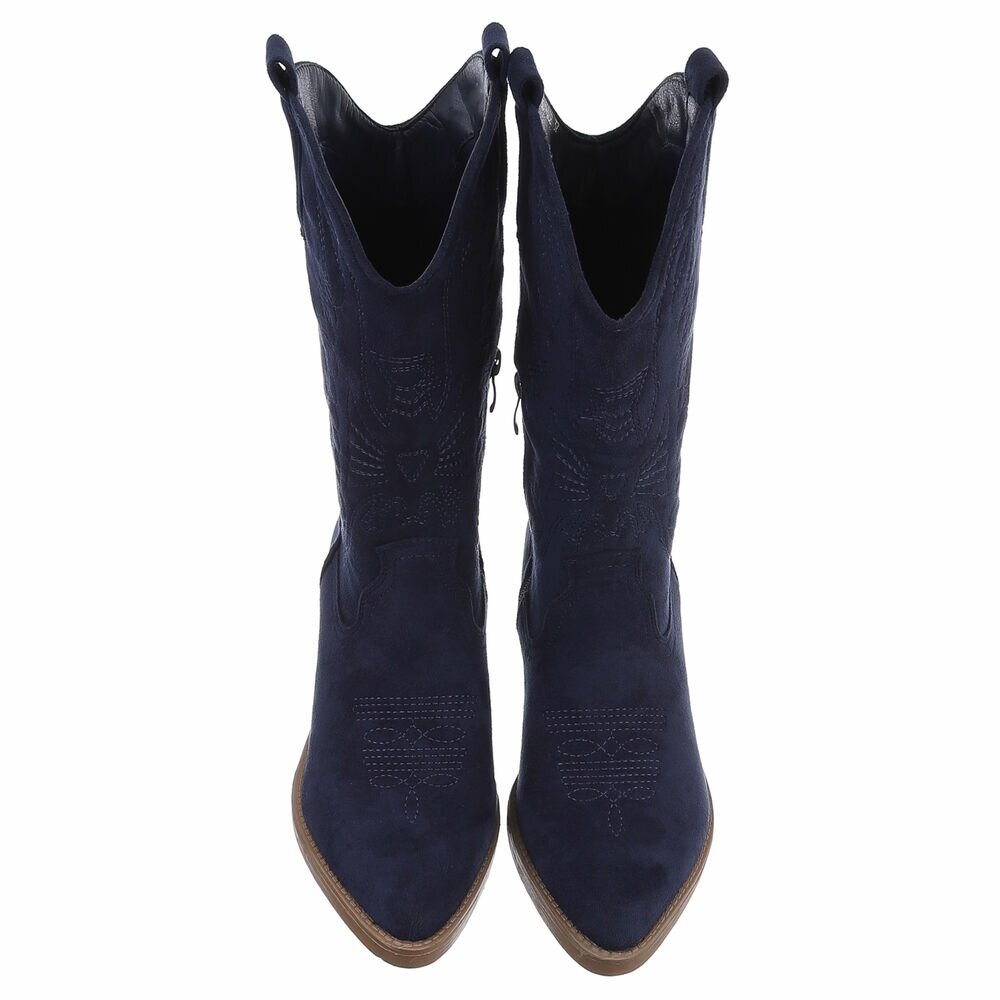 Ciocate inalte cu toc gros - dbluesuede dama