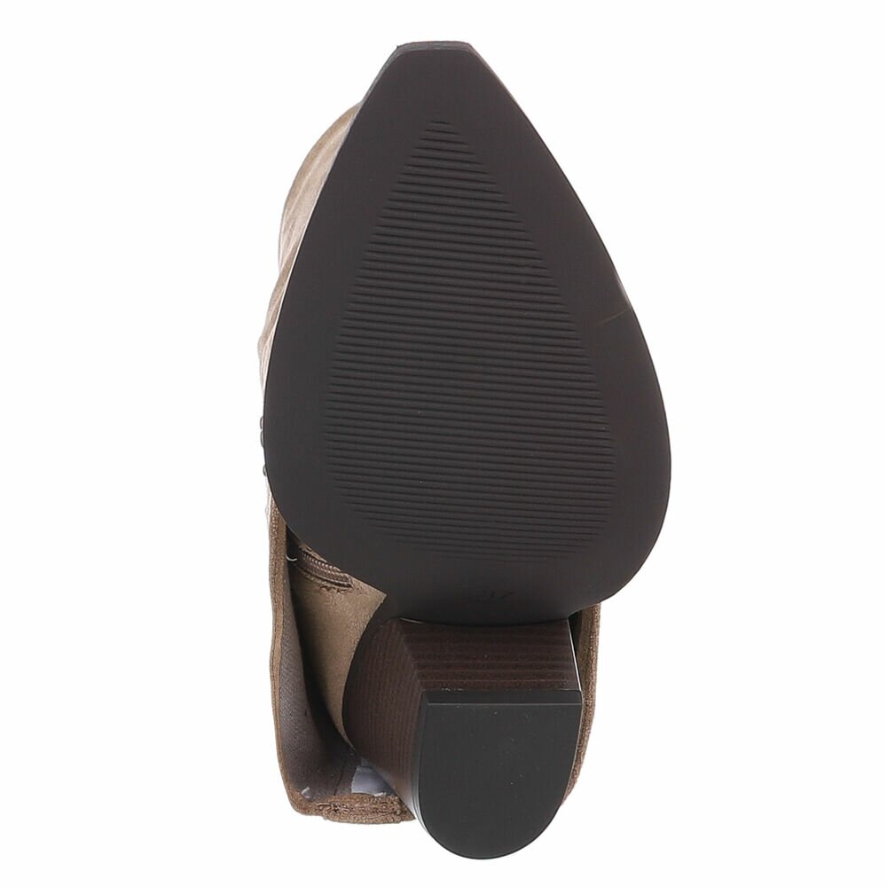 Western- & Cizme Biker - kaki dama