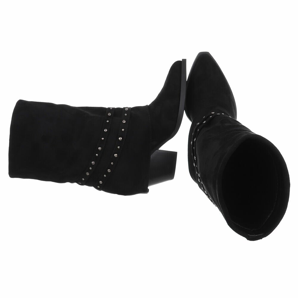 Western- & Cizme Biker - negru dama