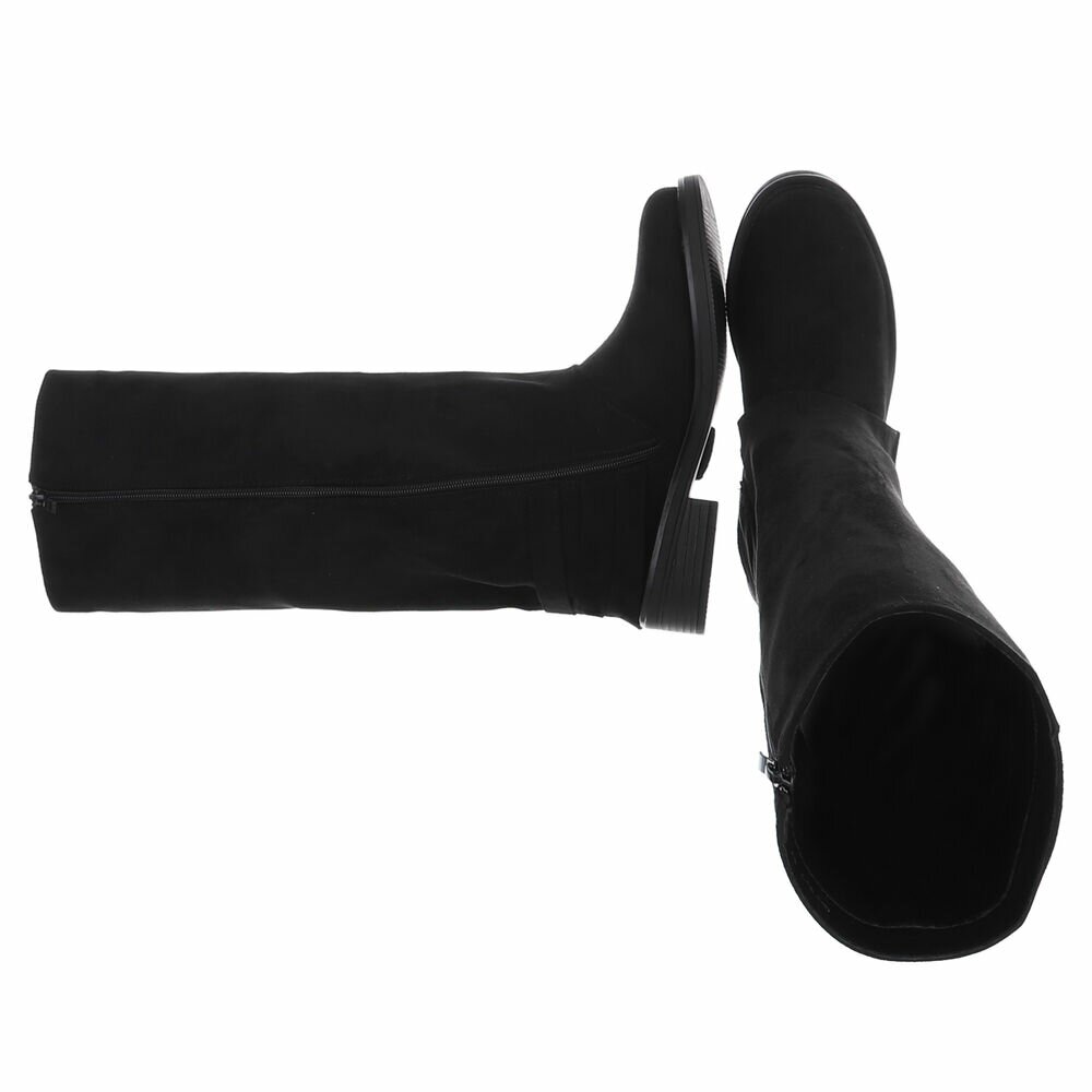 Western- & Cizme Biker - negru dama