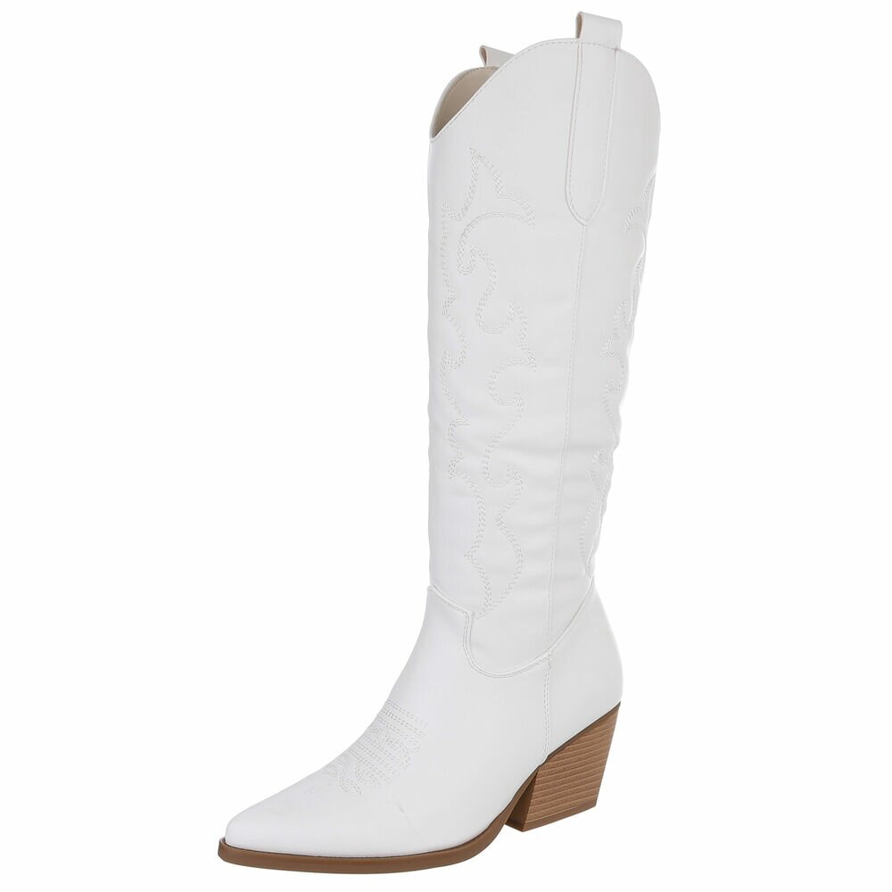 Cizme western - whitepu dama